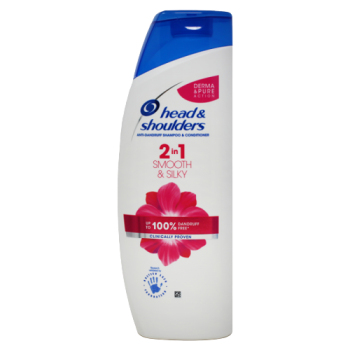 Head & Shoulders SHAMP 450ML 2IN1 SMOOTH SILKY (Minimum Order Quantity - 3)