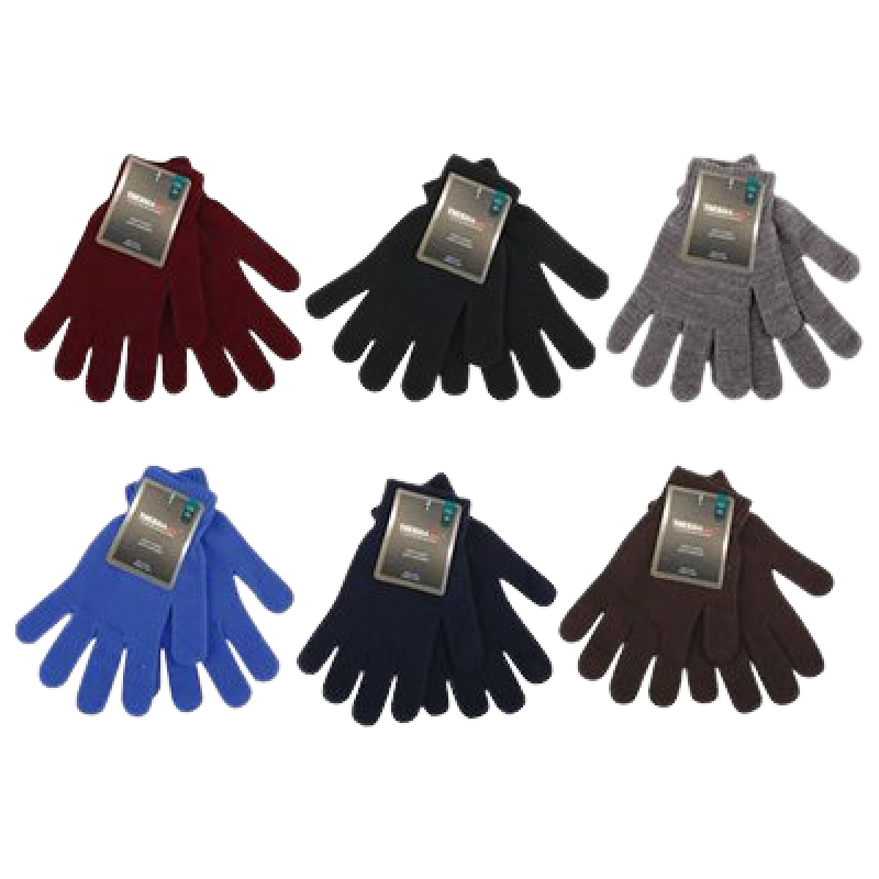 THERMAXXX WINTER MAGIC GLOVE ASSORTED COLORS (TOUCH ASSRTD) - (Minimum-12)