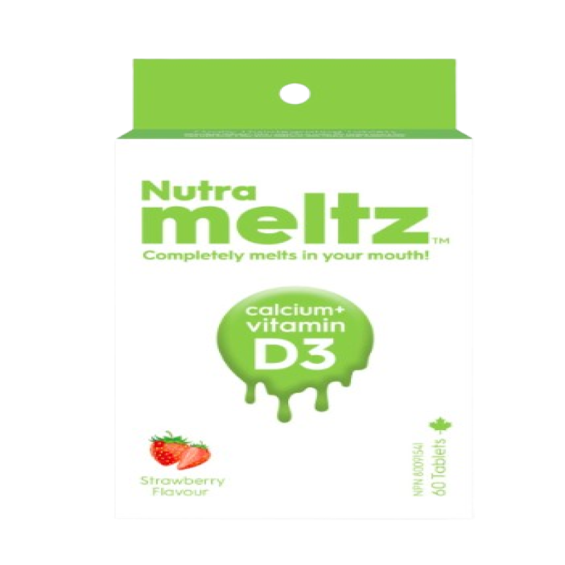 Nutra meltz Calcium Vitamine D3 - 60 Tablets