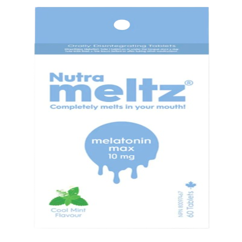 Nutra meltz Melatonine 10mg - 60 tablets