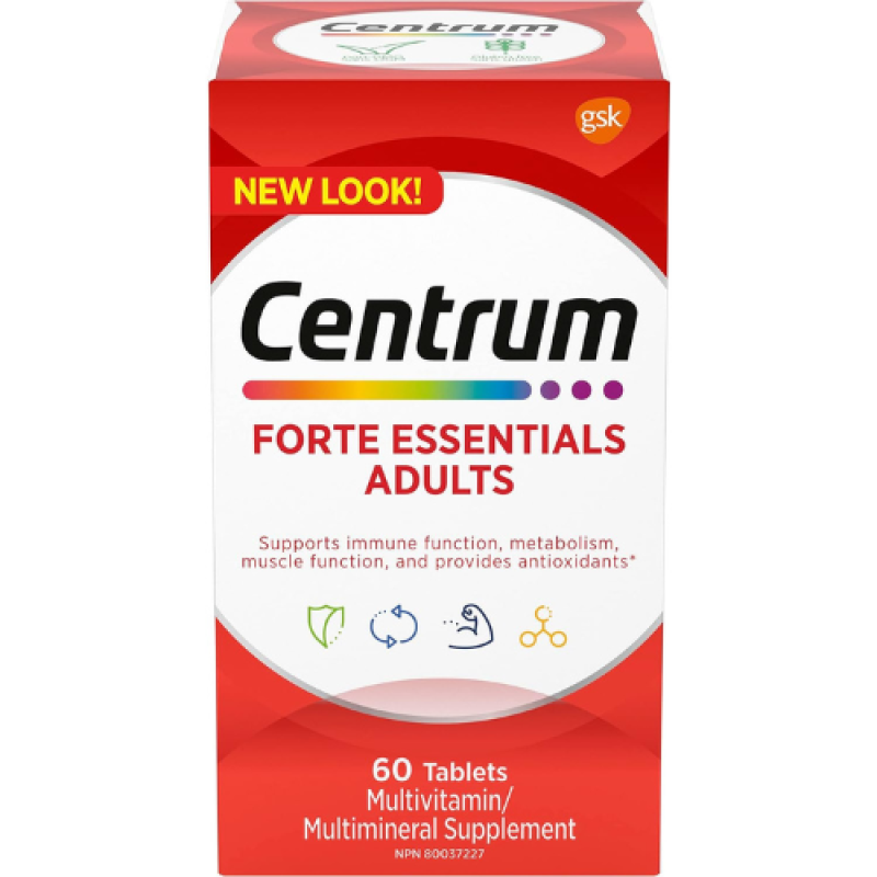 CENTRUM FORTE ESSENTIALS TB 60