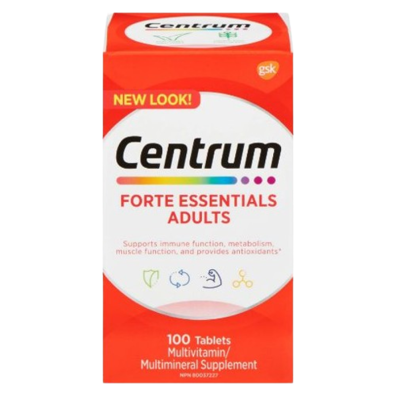 CENTRUM FORTE ESSENTIALS TB 100