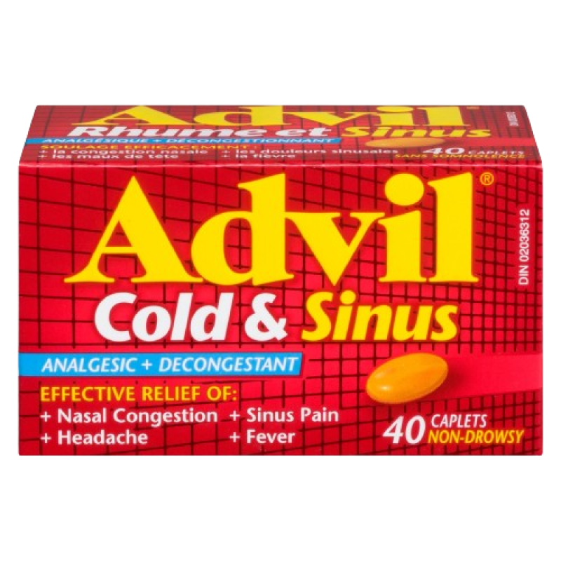 ADVIL COLD & SINUS CPLT 40