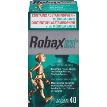 Sale - ROBAXACET 40 CPLT - 400/325MG- Early Exp: 05/24