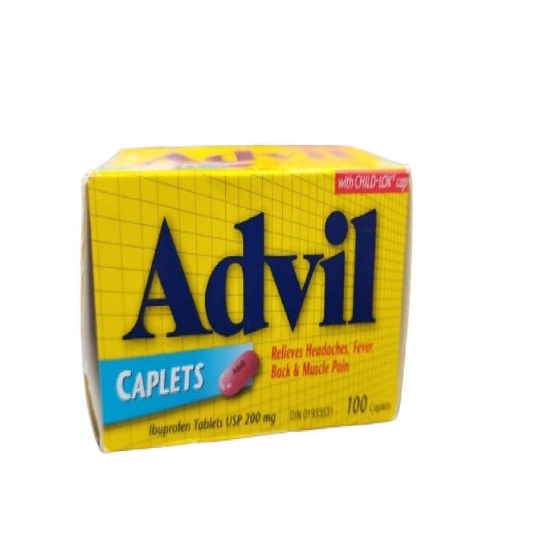 Sale - ADVIL CPLT 200MG 100 *Damage Box* Exp: 11/25