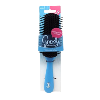 Goody Straight Talk Rubber Styler Brush, Color May Vary
