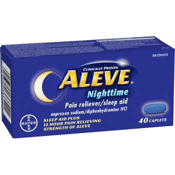 Sale - ALEVE PM NIGHTTIME CAPS 40 - Early Exp: 08/24