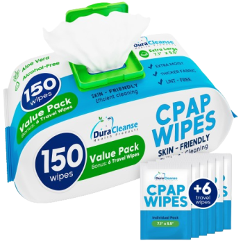 CPAP Wipes Duracleanse 150 Count