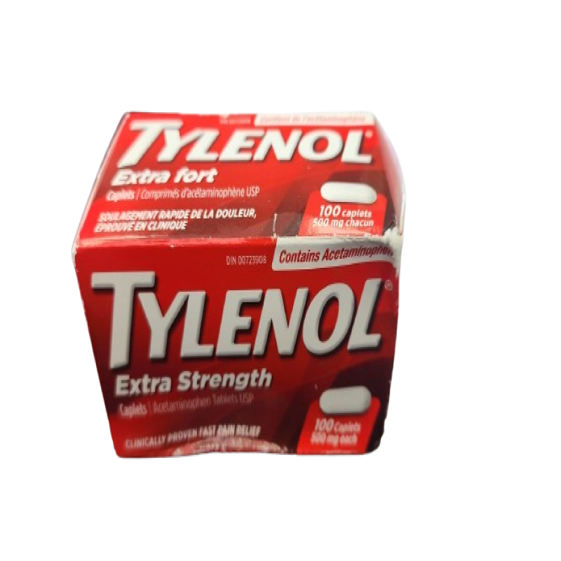 Sale - TYLENOL XST CPLT 100 *Damage Box* Exp: 03/26