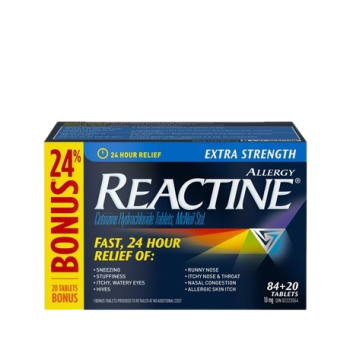 Sale - REACTINE XST TB 84 - Early Exp: 09/24