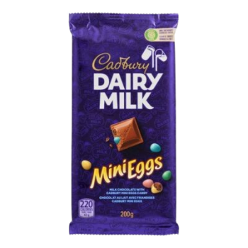 CADBURY DAIRY MILK MINI EGGS 200G