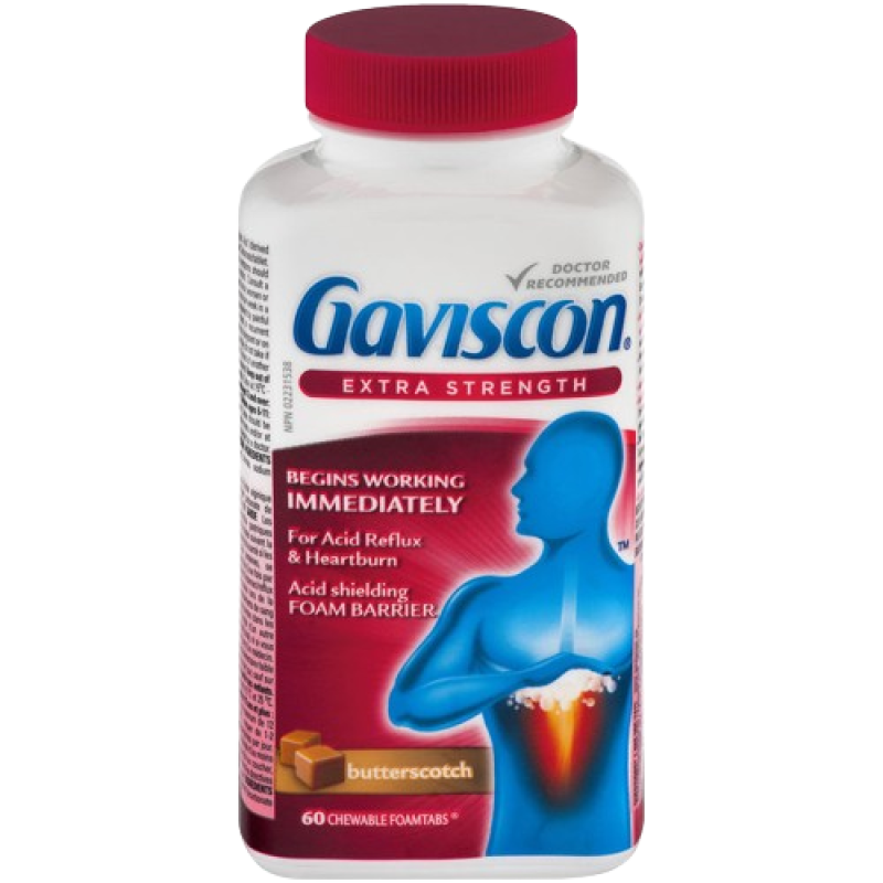 GAVISCON XST BUTTERSCOTCH TB 60