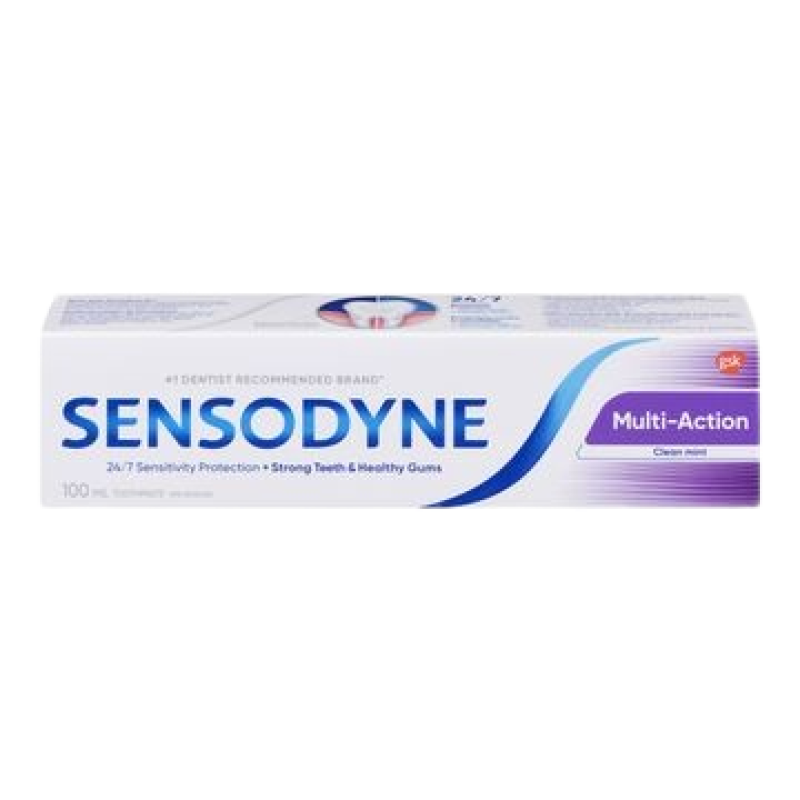 TOOTHPASTE SENSODYNE MULTI-ACTION CLEAN MINT 100ML