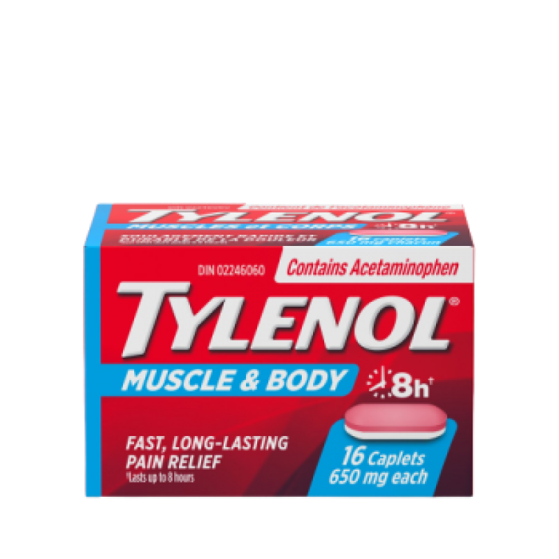 Sale - TYLENOL MUSCLE ACHES & BODY PAIN TB 16 - Early Exp: 01/25