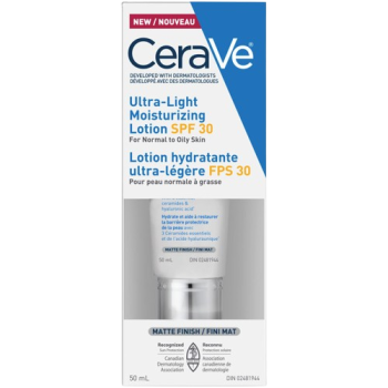 CeraVe Ultra-Light Moisturizing Lotion SPF 30, 50 mL