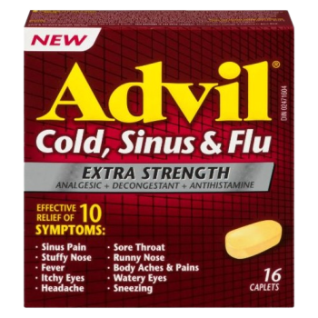 ADVIL COLD SINUS & FLU XST CAPS 16