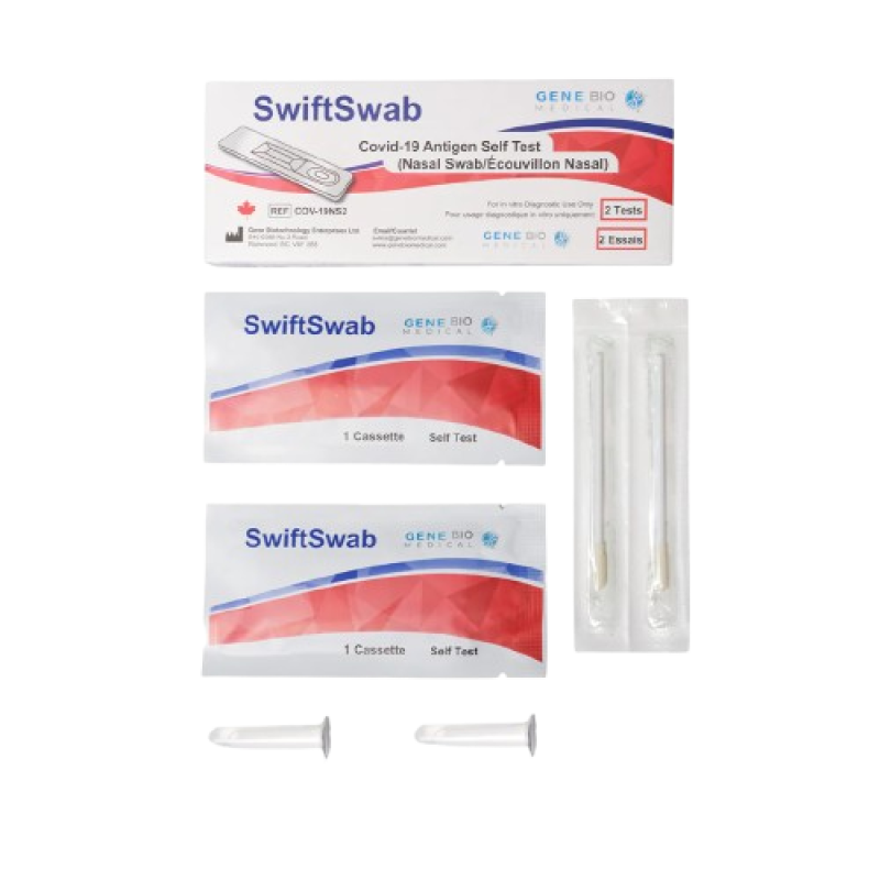 SwiftSwab Rapid COVID-19 Antigen Test - 2PC