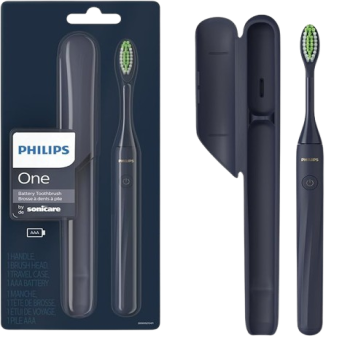 PHILIPS One by Sonicare Battery Toothbrush (Black)