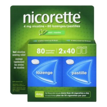 NICORETTE LOZ MINT 4MG 80