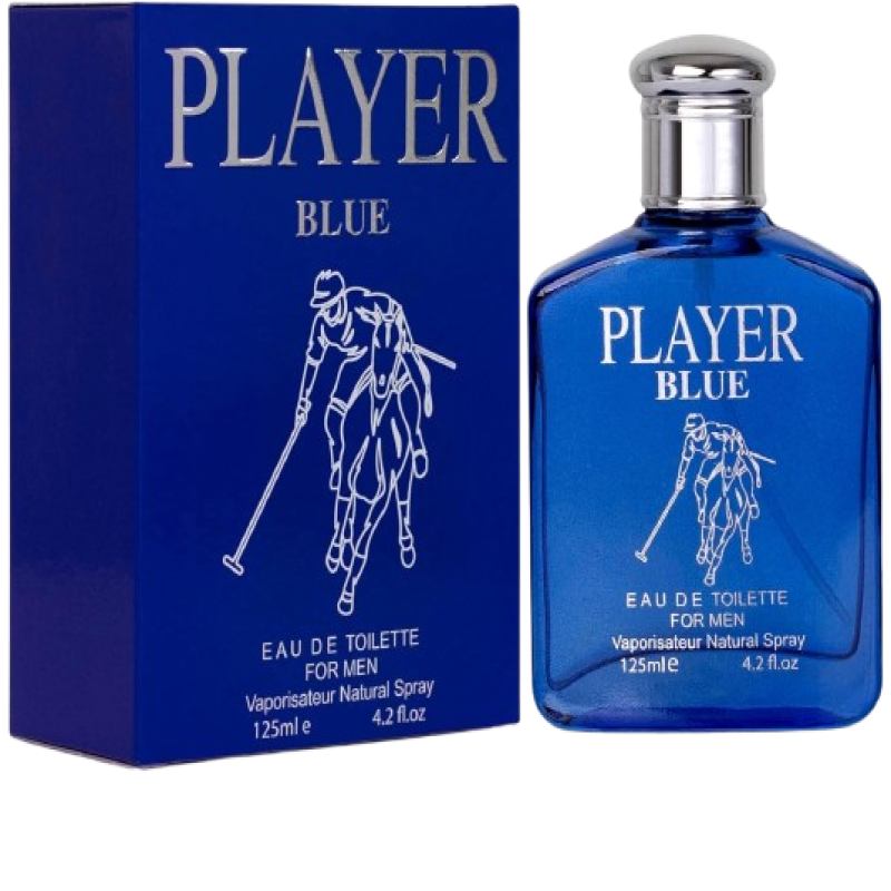 SANTA CLARA PLAY CLUB SINCE 1992 BLUE EAU DE PARFUM 3.4FL.OZ. / 100MLe