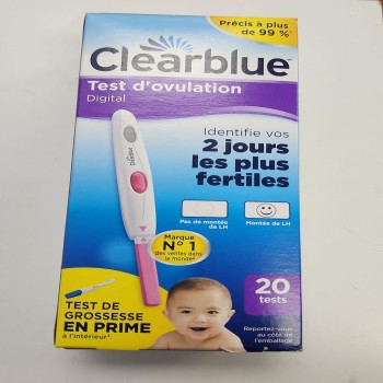 CLEARBLUE OVULATION TEST 20 - exp 04/2025