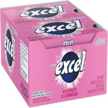 Candy - Excel BUBBLEMINT - 12 Pellets