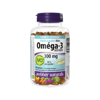 OMEGA 3 MINI CLRENT 300MG 220 WEBBER
