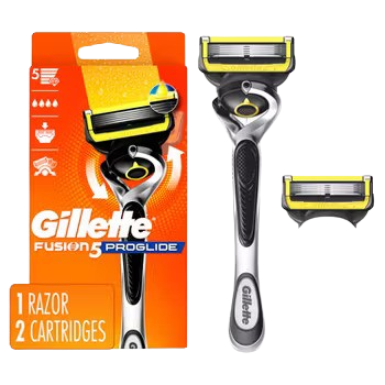 FUSION5 PROGLIDE SHIELD RAZOR/2 CARTRIDGES