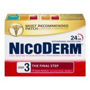 NICODERM PATCH CLR 7MG 7