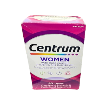Sale-CENTRUM WOMEN 90 *Damage Box* Exp between: 05/26 - 10/26