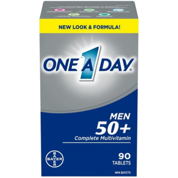 Sale-ONE A DAY MEN 50+ COMPLETE MULTIVITAMINS TB 90 - Exp: 12/25