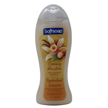 SOFTSOAP BODY WASH VANILLA & JOJOBA OIL 591ML