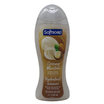 SOFTSOAP BODY WASH SHEA & ALMOND OIL 591ML