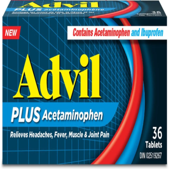 ADVIL PLUS ACETAMINOPHEN 36 TAB