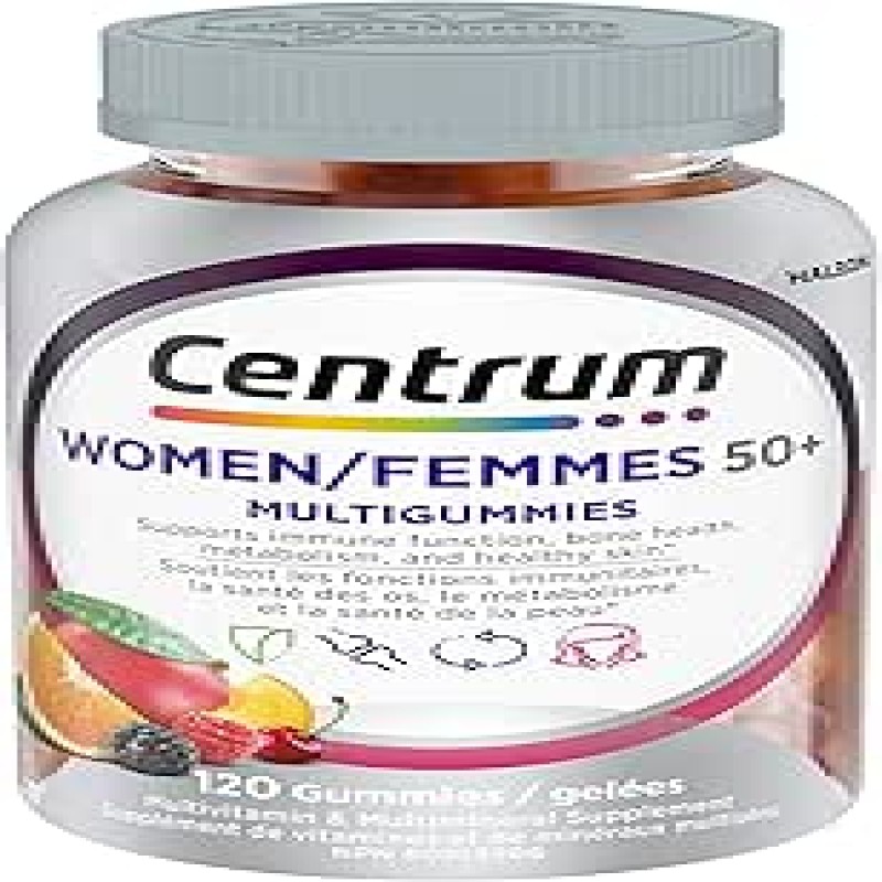 CENTRUM MULTIGUMMIES WOMEN 50+ 120