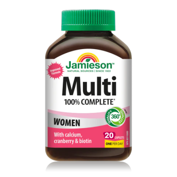 Jamieson 100% Complete Multi For Women - 20 CPT