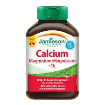 Jamieson Calcium Magnesium + Vitamin D3, 65 CPT