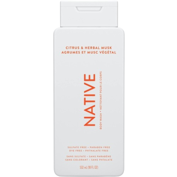 Native Body Wash Citrus & Herbal Musk