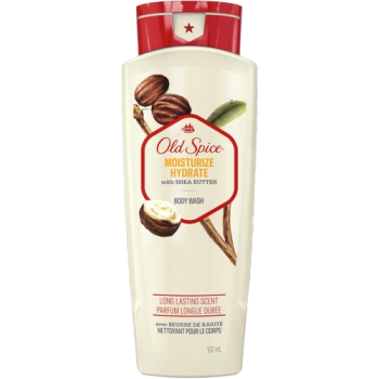 OLD SPICE FR BODY WSH MOISTURIZE SHEA BUTTER 532ML